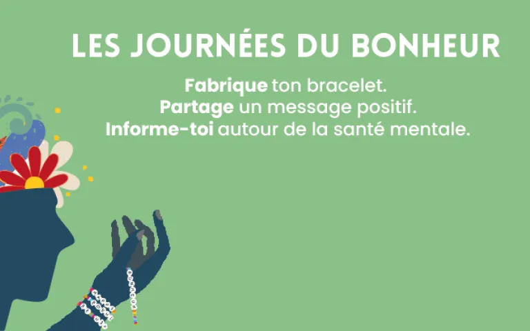 Journée du Bonheur 2026 : crée ton bracelet positif avec les ERS